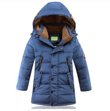 -30 Degree Children's Winter Jackets Duck Down Padded Children Clothing Big Boys Warm Winter Down Coat Thickening Outerwear - RICALOUX