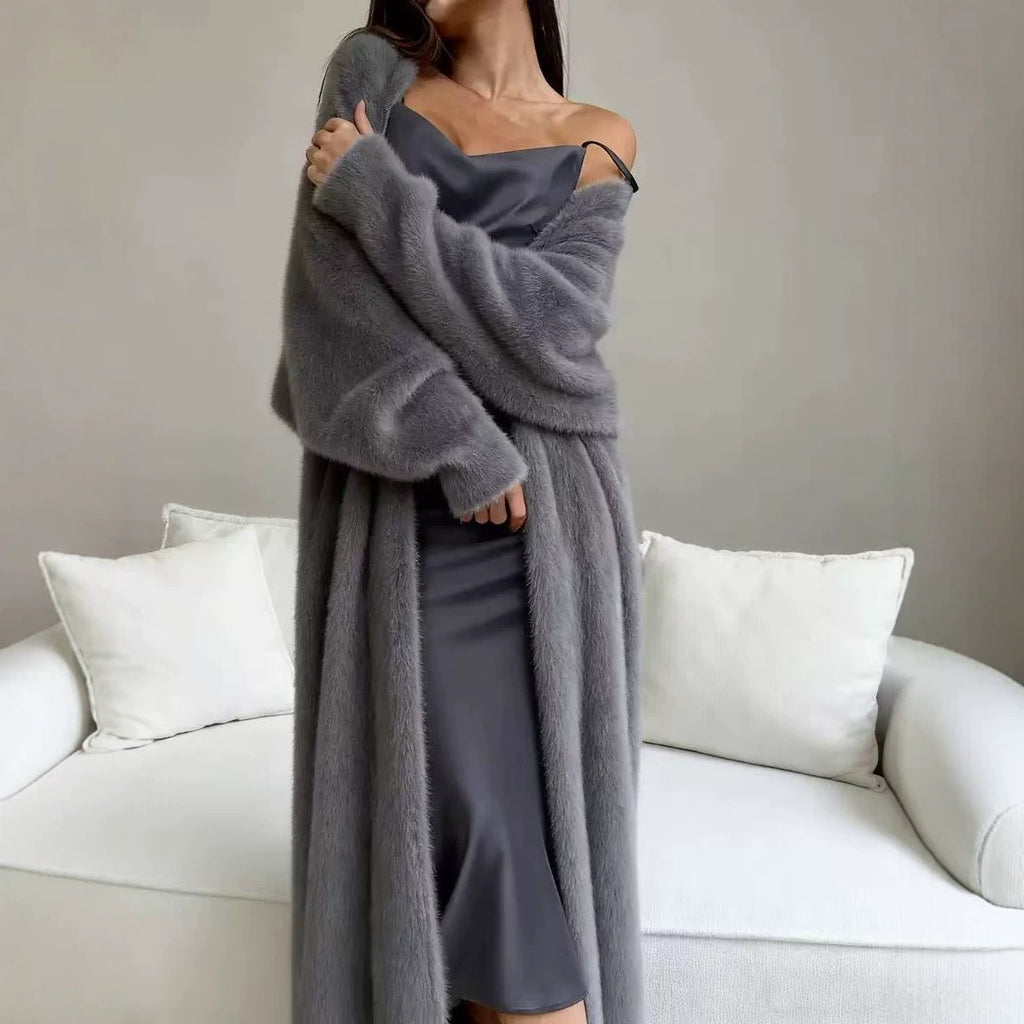 Fluffy Oversized Knitted Cardigan – Premium 0 | RICALOUX