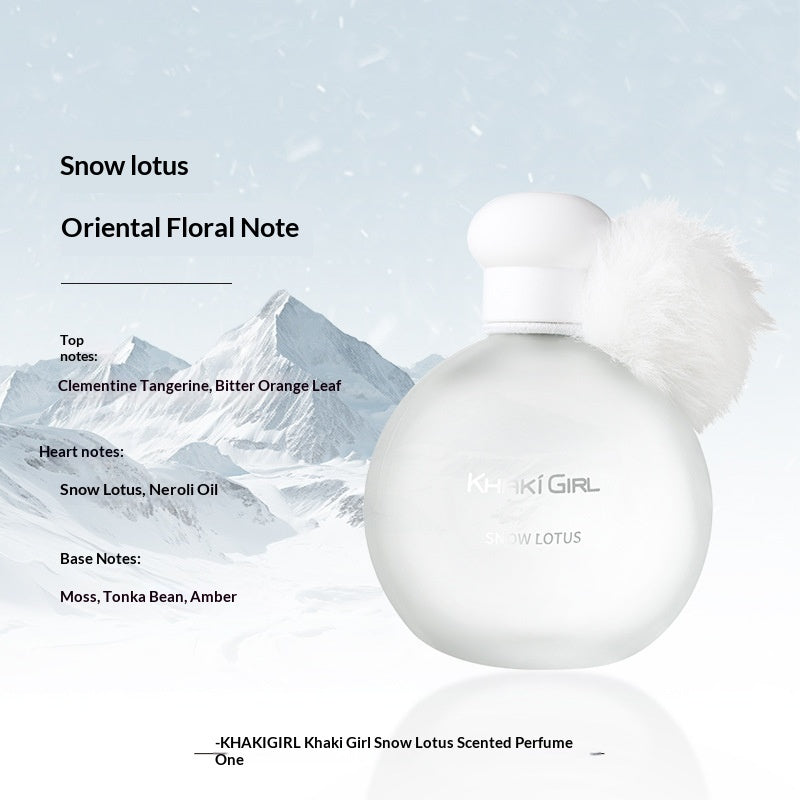 Khaki Girl Snow Lotus Perfume For Women Long-Lasting Fragrance by Ricaloux