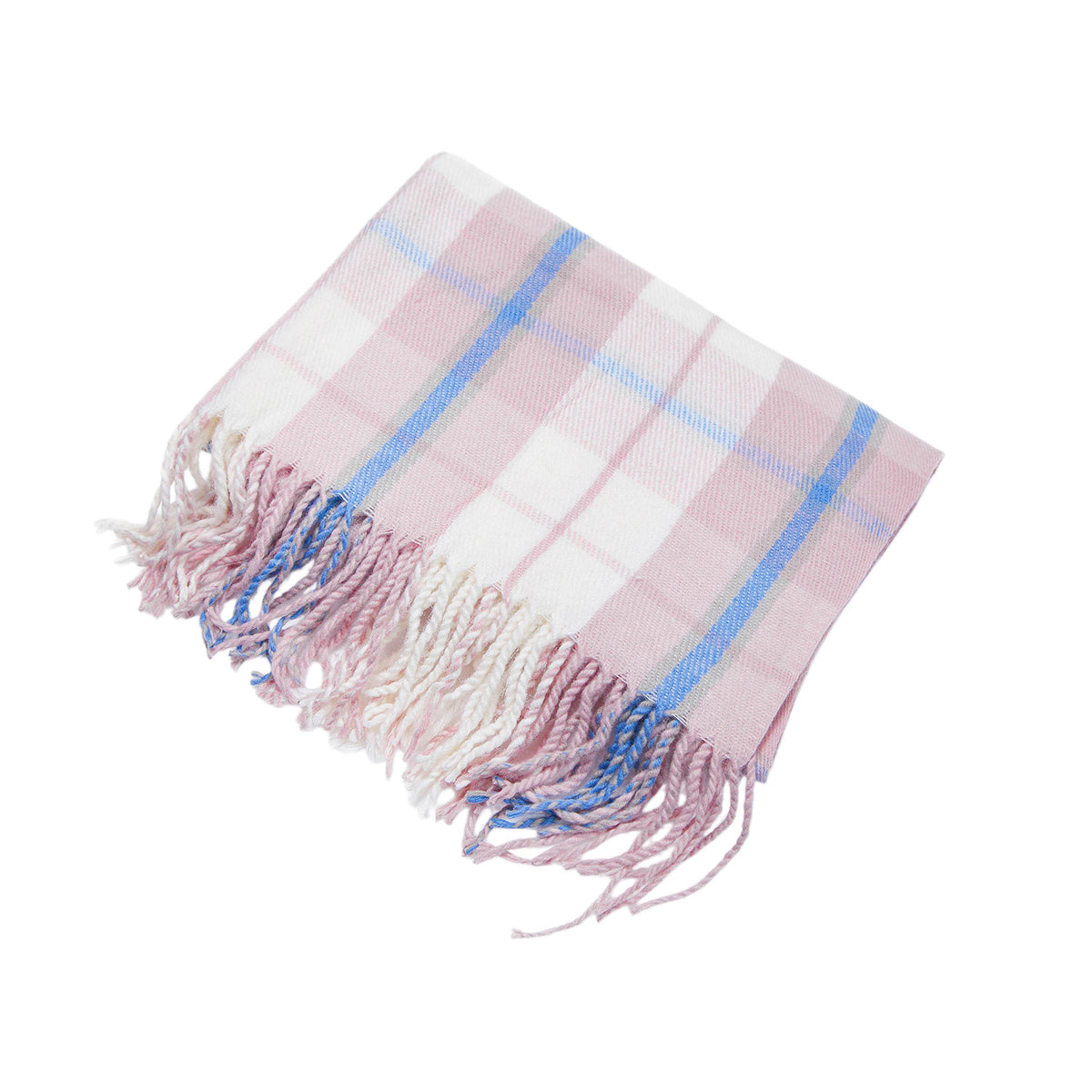 British-style Mens And Womens Couple Tassel Scarf With Large Plaid Pattern – Premium 0 | RICALOUX