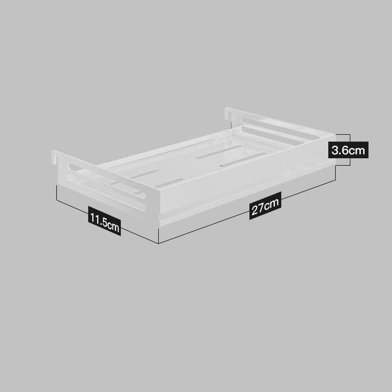 Stainless Steel Kitchen Wall Mounted Kitchen Storage Rack Hole Plate - RICALOUX