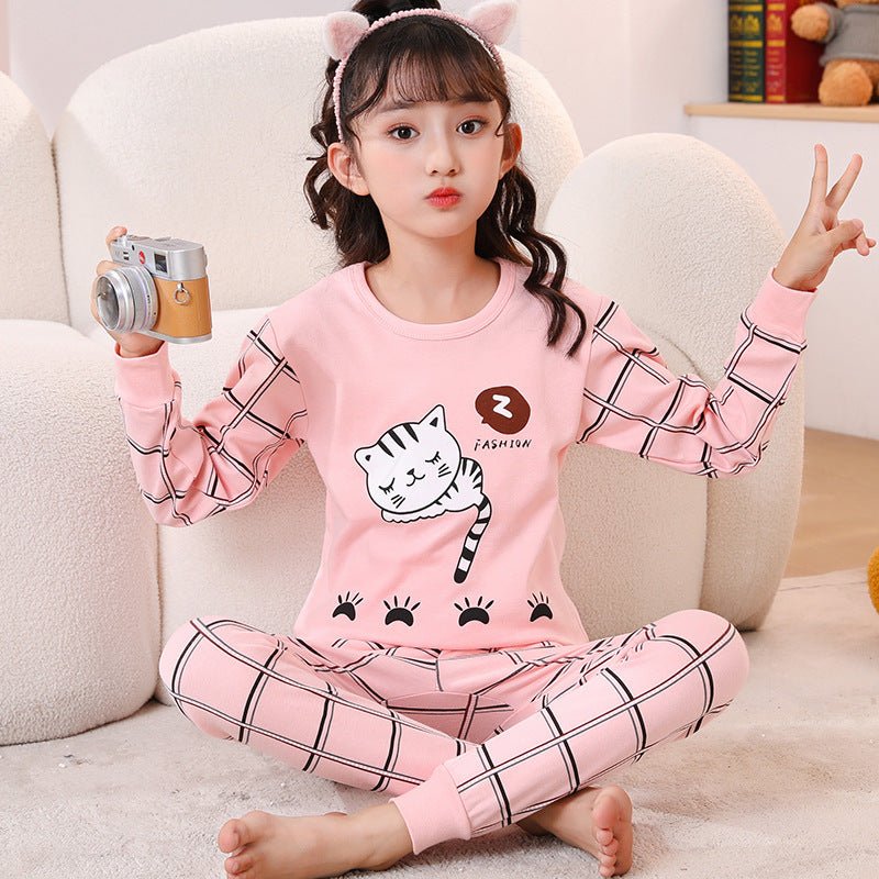 Cotton Autumn Clothing And Pants Set - RICALOUX