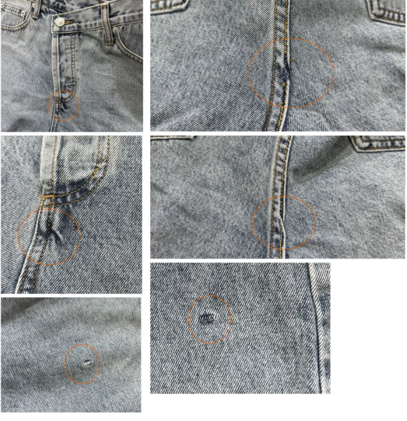 High-quality Slanted-button Placket Design Straight-leg No-stretch Shorts by Ricaloux