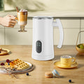 Home Automatic Stainless Steel Electric Hot And Cold Milk Whipping Machine Kitchen Gadgets - RICALOUX