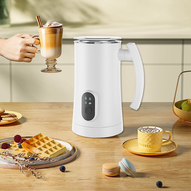 Home Automatic Stainless Steel Electric Hot And Cold Milk Whipping Machine Kitchen Gadgets - RICALOUX