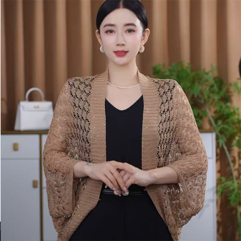 Knitted Shawl Fashionable Sun-protection Jacket – Premium 0 | RICALOUX