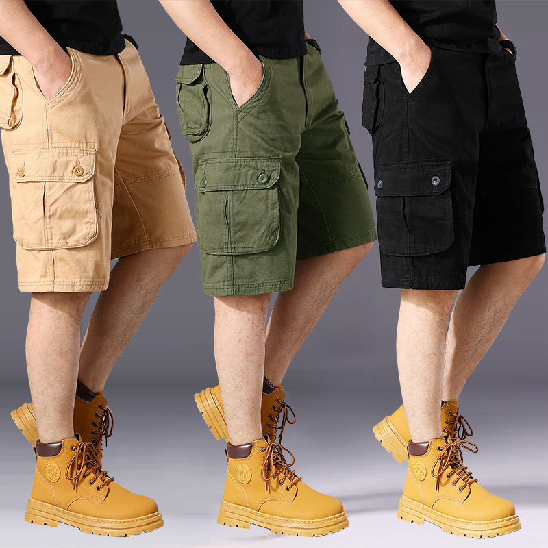 Mens Plus-size Casual Straight-leg Pants by Ricaloux