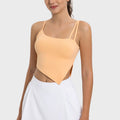 Women's Summer Yoga Tank Top With Built-in Bra For Back Support, Side Boob Coverage, And Lift - High-Quality Sports Sleeveless Shirt – Premium 4 | RICALOUX
