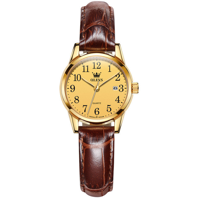 Waterproof Quartz Watch Digital Scale Simple Men by Ricaloux