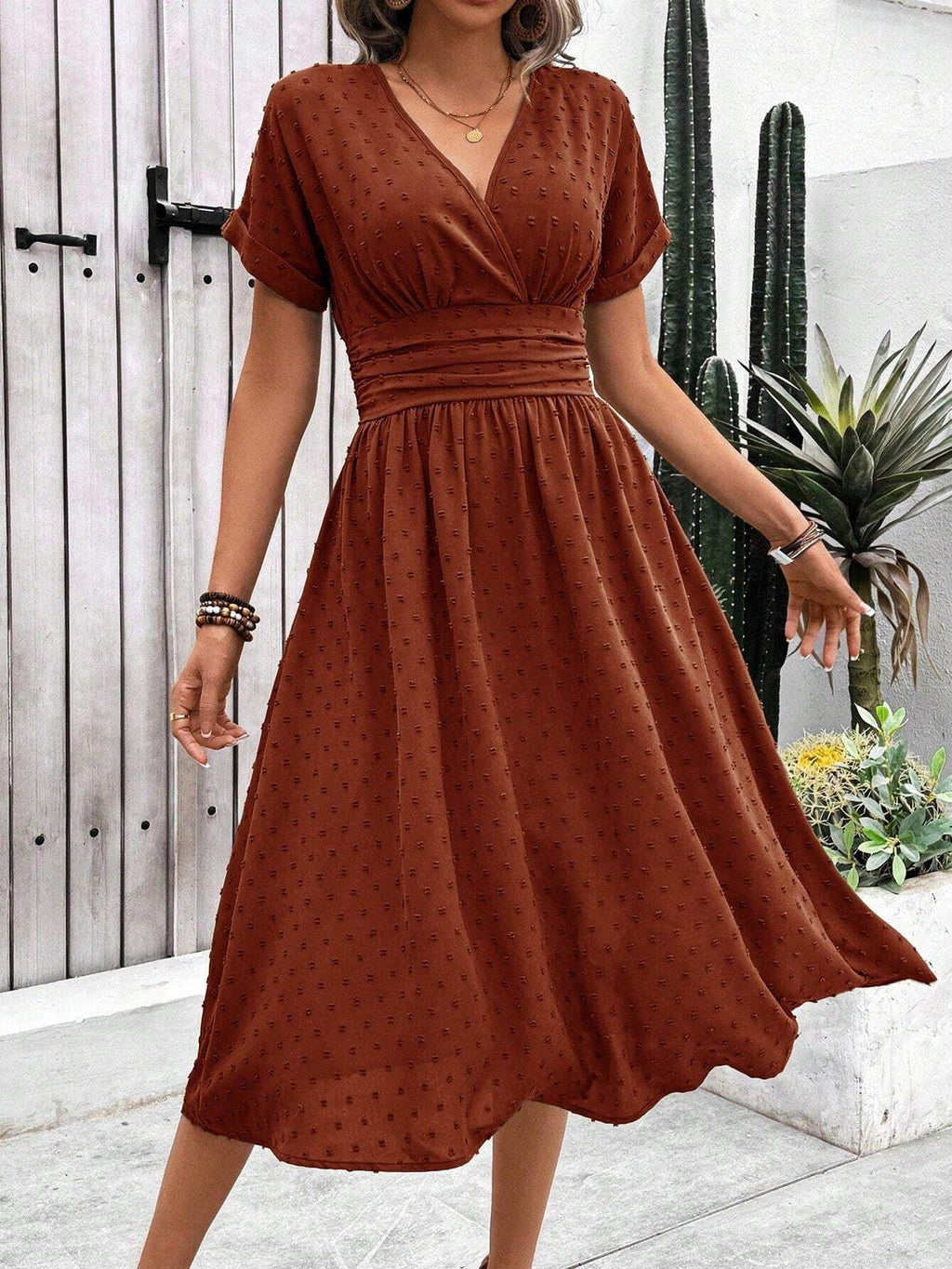 Elegant Casual Summer Dress For Women by Ricaloux