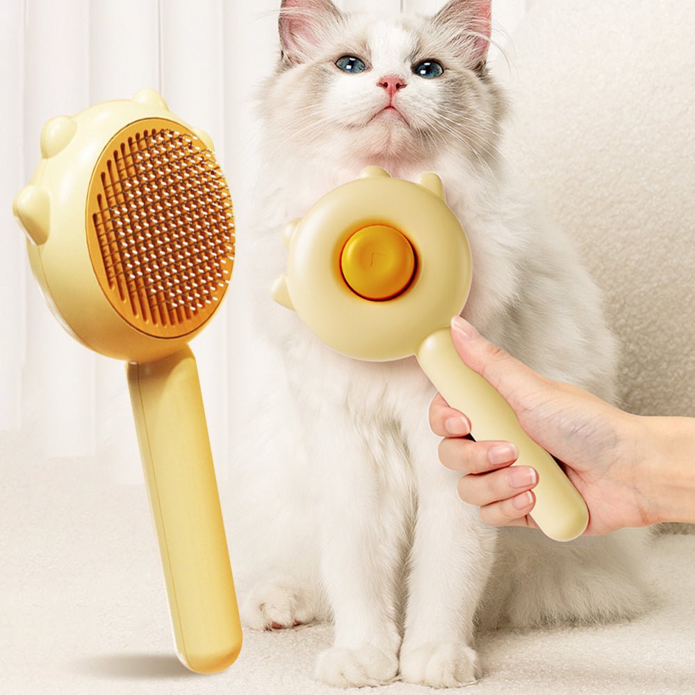 Cat Comb Massage Pet Magic Combs Hair Removal Cat And Dog Brush Pets Grooming Cleaning Supplies Scratcher - RICALOUX