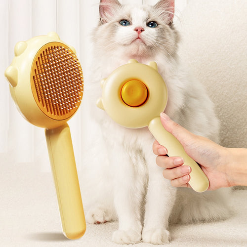 Cat Comb Massage Pet Magic Combs Hair Removal Cat And Dog Brush Pets Grooming Cleaning Supplies Scratcher - RICALOUX
