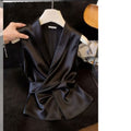 Exquisitely Beautiful French-style Satinwaisted Waistcoat For Women by Ricaloux