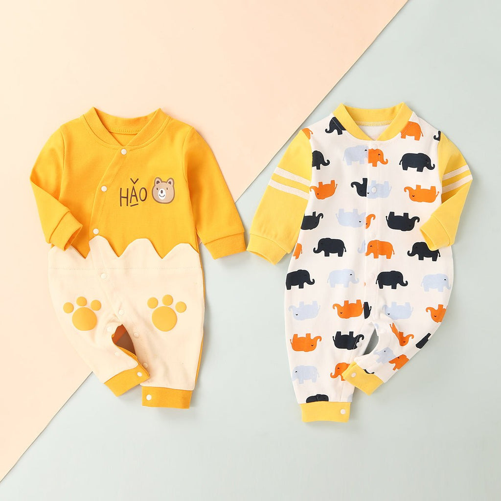 Long-sleeved Romper Girl Baby Clothes Autumn Suit - RICALOUX