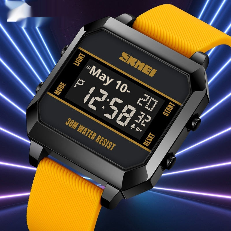 Multifunctional Student Sports Watch Waterproof Chronograph Stopwatch Men – Premium 0 | RICALOUX