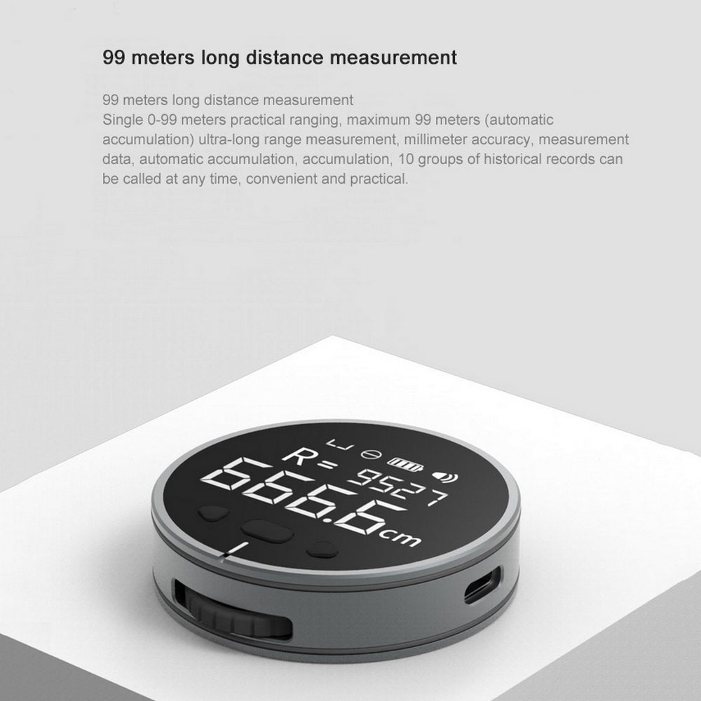 Distance Measuring Instrument Electronic Measuring Ruler Tape Measure High Definition Digital LCD High Precision Electronic Measuring Ruler Tool – Premium 0 | RICALOUX