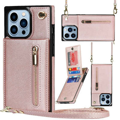 Zipper Phone Case Phone Case Crossbody by Ricaloux