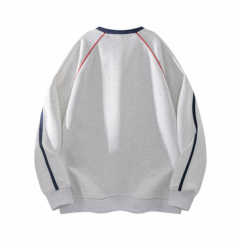 Patchwork Sporty Relaxed-fit Sweatshirt – Premium 0 | RICALOUX
