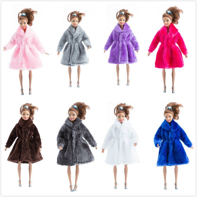 Girl Doll Toy Plush Coat Clothes Accessories - RICALOUX