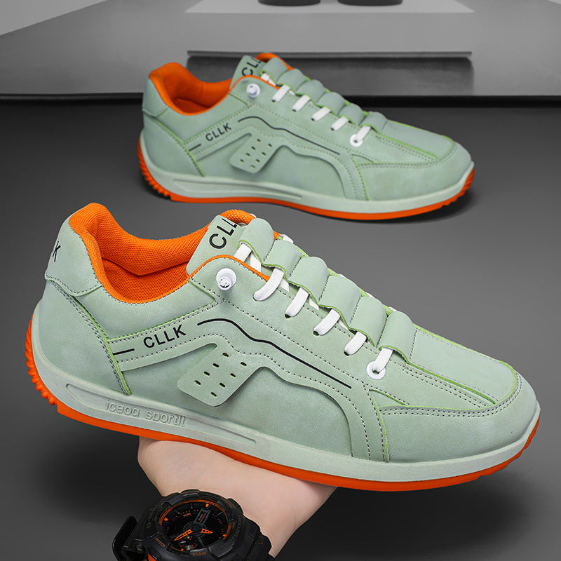 Fashion Skateboard Shoes Men Anti-skid Slip-on Flats Casual Lazy Shoes Outdoor Breathable Running Sports Sneakers by Ricaloux