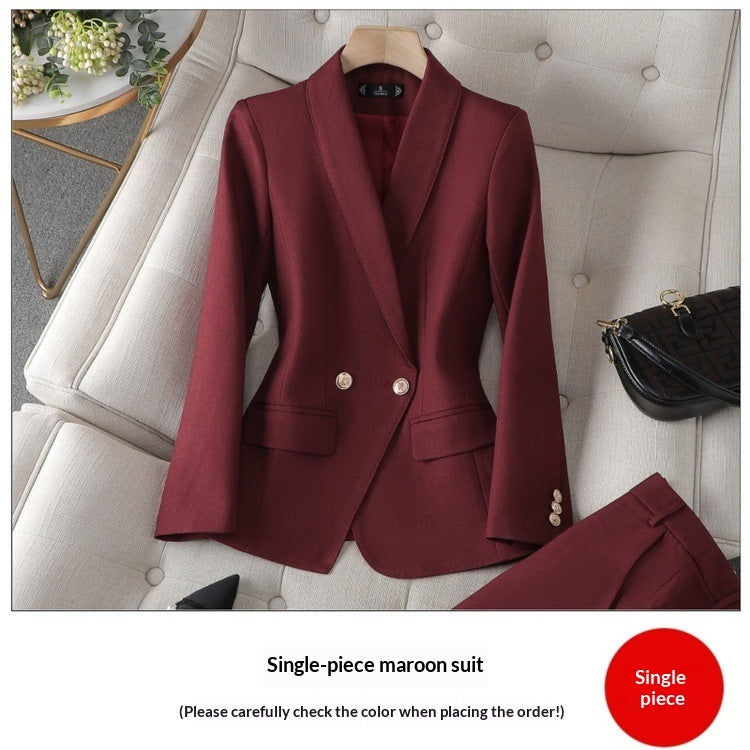 Professional Formal Suit Pants Elegant Two-Piece Suit – Premium 0 | RICALOUX