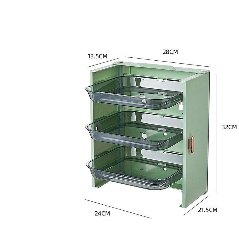 Home Kitchen Multi-functional Multi-layered Vegetable Preparation And Loading Tray - RICALOUX