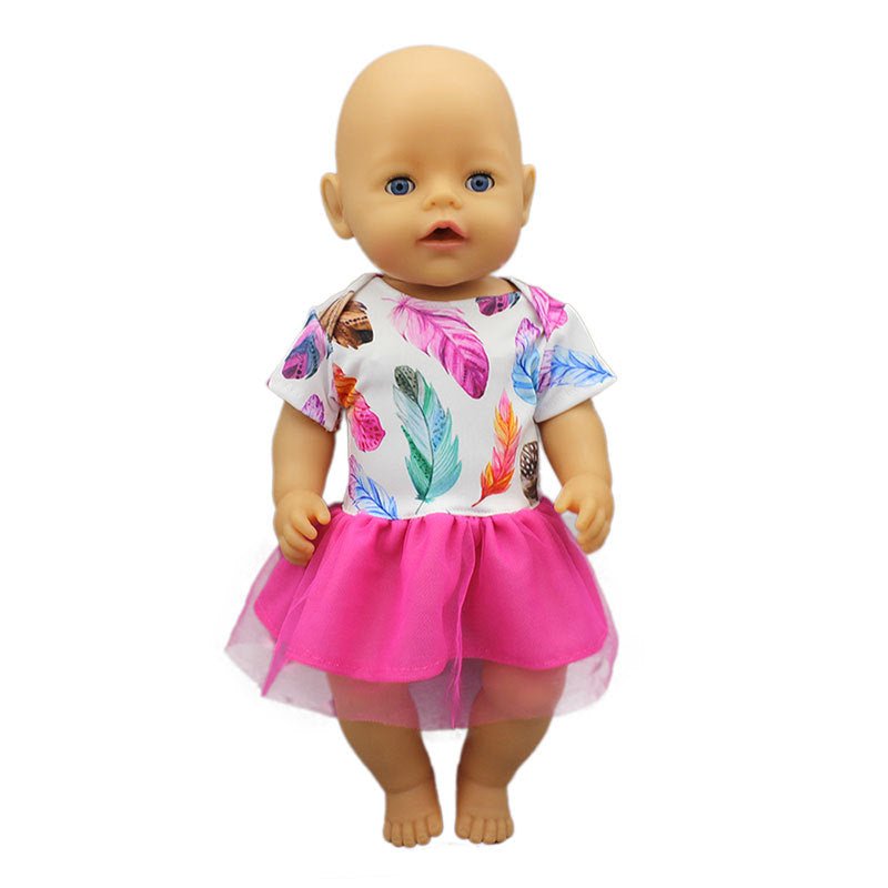 17-inch 43cm Zap Xiafu Doll Clothes F18-inch American Girl Clothes - RICALOUX