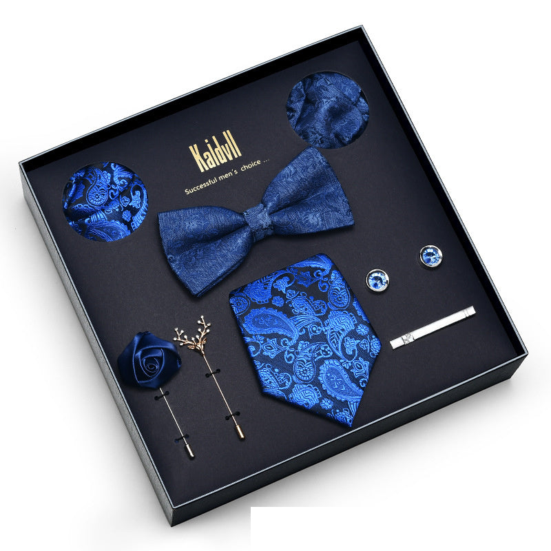Eight Piece Tie Square Bow Tie Brooch – Premium 0 | RICALOUX