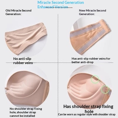 Comfortable Push-Up Wireless Bra by Ricaloux