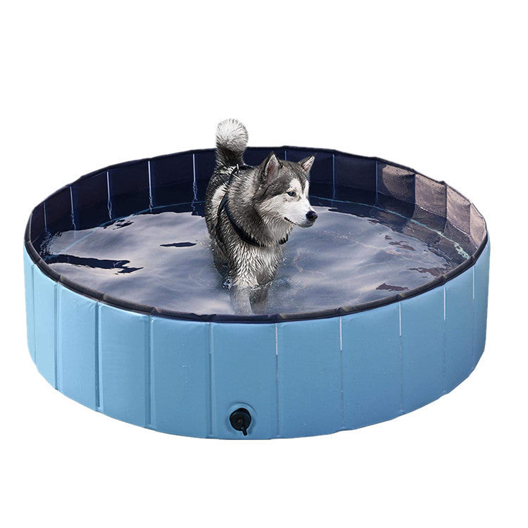 Pet Pool Dog Swimming Pool Foldable Large Dog Bath Supplies by Ricaloux
