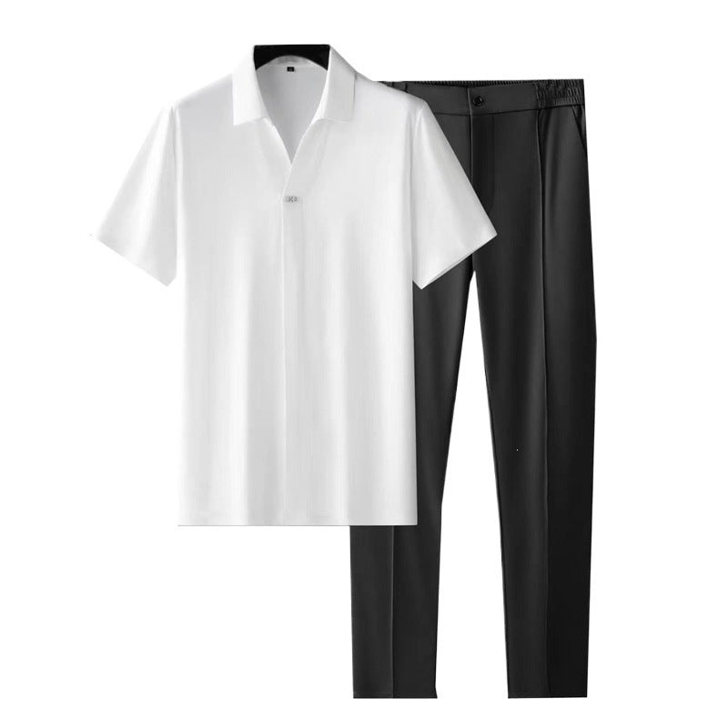 Mens Business-Casual Sports Two-Piece Set – Premium 0 | RICALOUX
