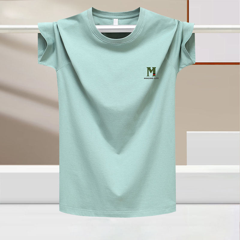 Ice Silk Mens Short-sleeve Shirt For Men – Premium 0 | RICALOUX