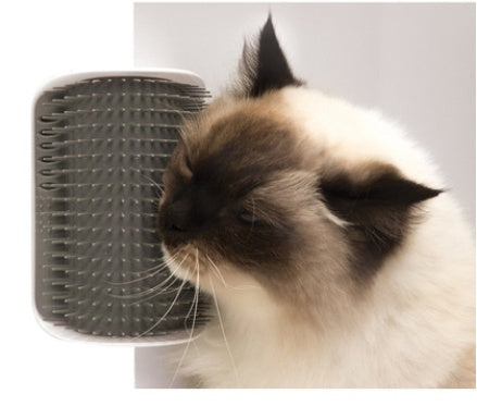 Cat Self-Grooming Brush Pet Wall Rubbing Device by Ricaloux