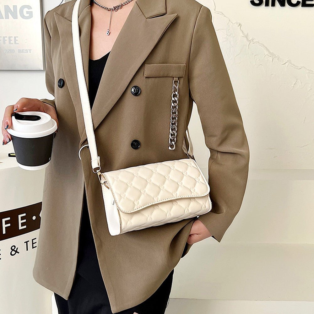 Fashion Lingge Design Women's Bag For Girls - RICALOUX