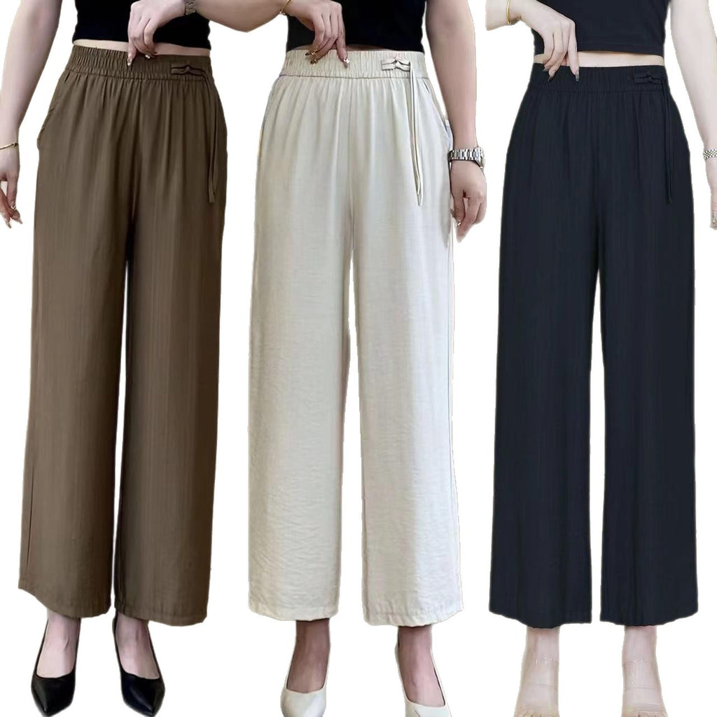 Summer New Chinese-style Capri Pants For Women – Premium 0 | RICALOUX