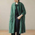 Mid-length Chic Cotton-linen Utility Jacket That The – Premium 0 | RICALOUX