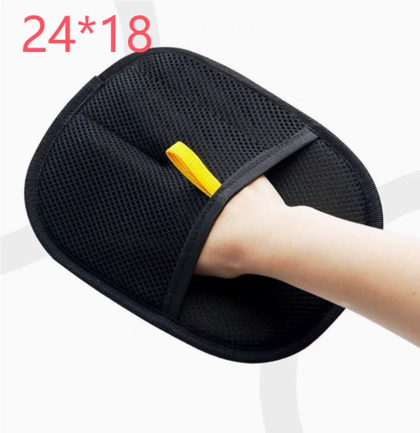 Pet Hair Remover Mitt Pet Hair Remover Gloves Deshedding Brush Glove For Dog Cat Rabbit With Long Short Curly Hair - RICALOUX