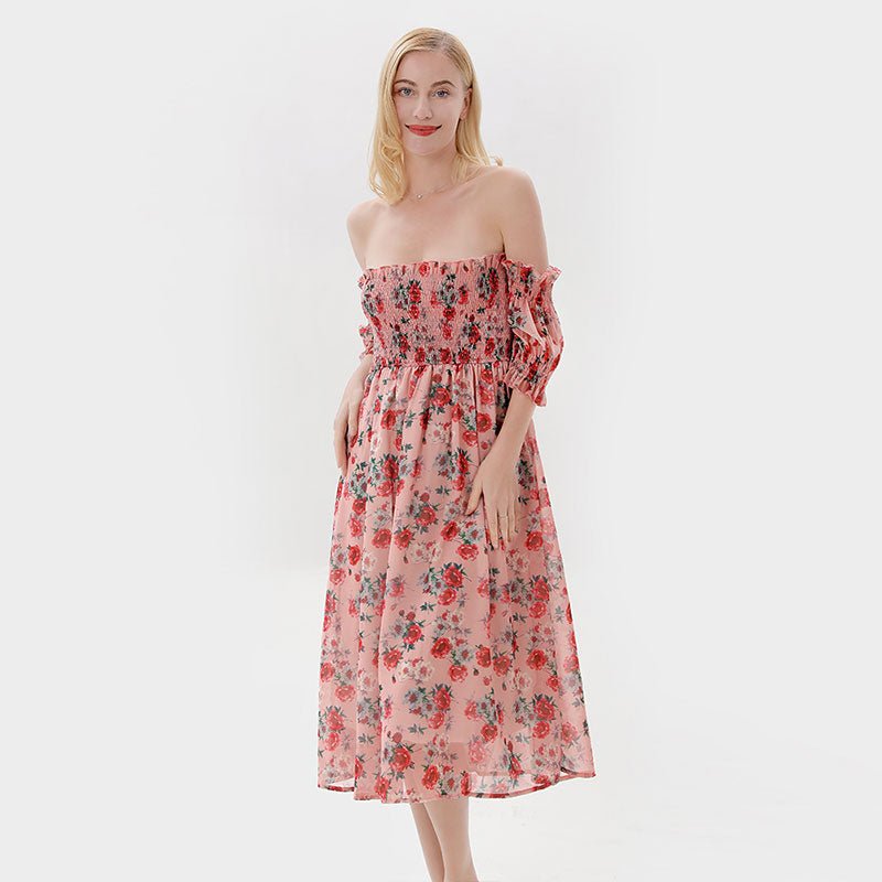 Baby Romper Woven Mother And Daughter Suspender Dress - RICALOUX