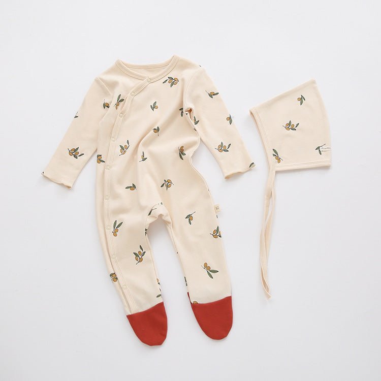 Cotton Printed Romper For Babies - RICALOUX