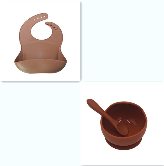 Silicone tableware for babies by Ricaloux