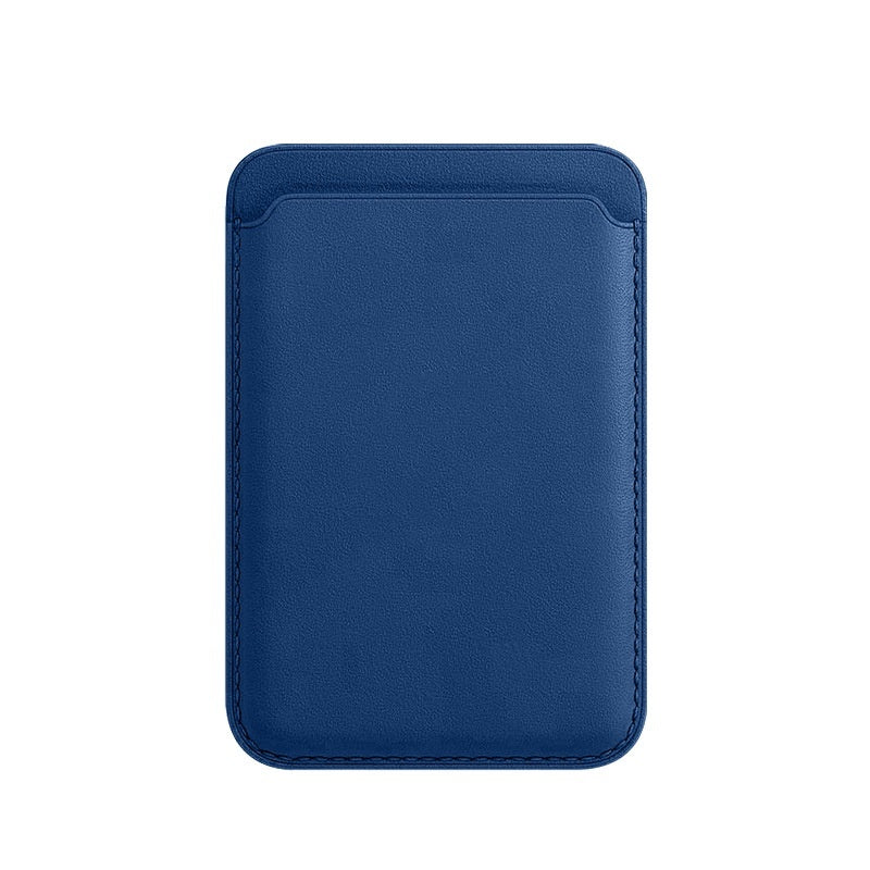 For Magsafe Magnetic Luxury Leather Card Holder Wallet Case For 14 Pro Max 13 12 Phone Bag Adsorption Accessories Cover – Premium 0 | RICALOUX