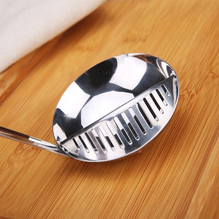 Kitchen colander stainless steel spoon - RICALOUX