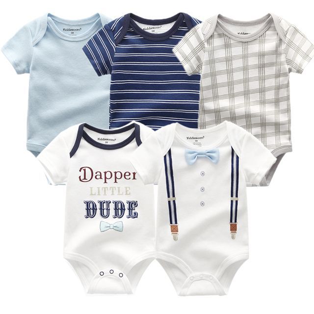 Summer Baby Boy girl Jumpsuit newborn clothes for kid - RICALOUX