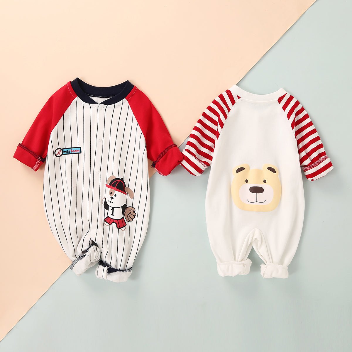 Long-sleeved Romper Girl Baby Clothes Autumn Suit - RICALOUX