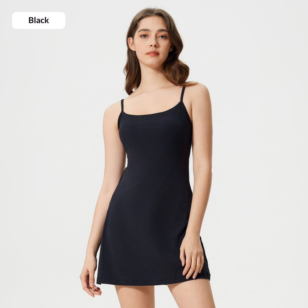 Womens Sexy Camisole Gym Yoga And Tennis Skirt by Ricaloux