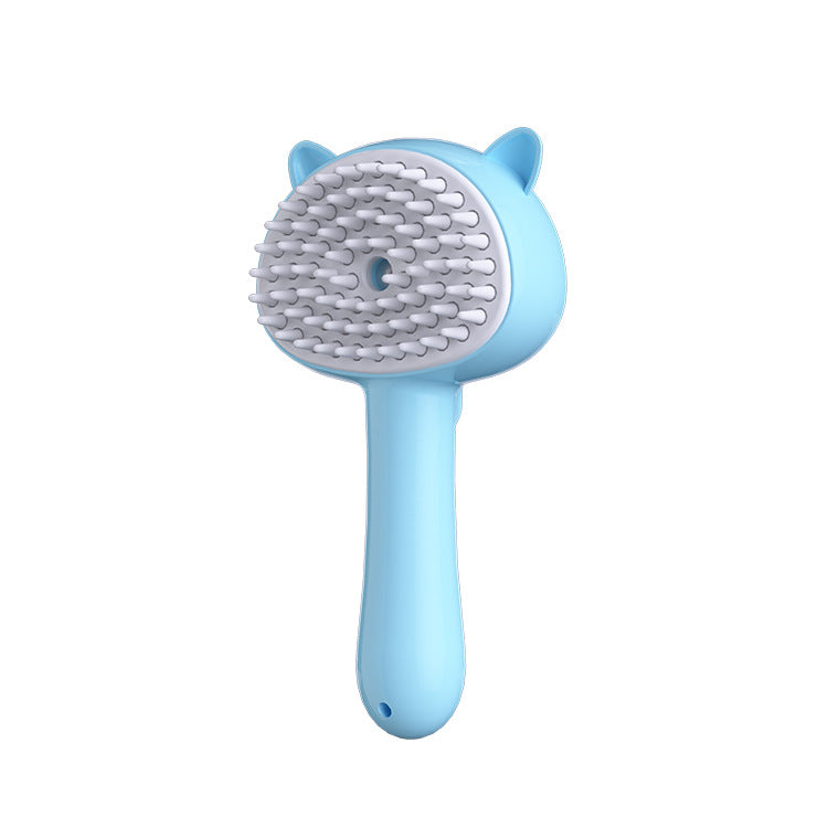 Hair Cleaning Brush With Mist Multifunctional Cat Grooming Brush Rechargeable Self Cleaning Slicker Brush For Pets Dogs & Catsb Pet Products by Ricaloux