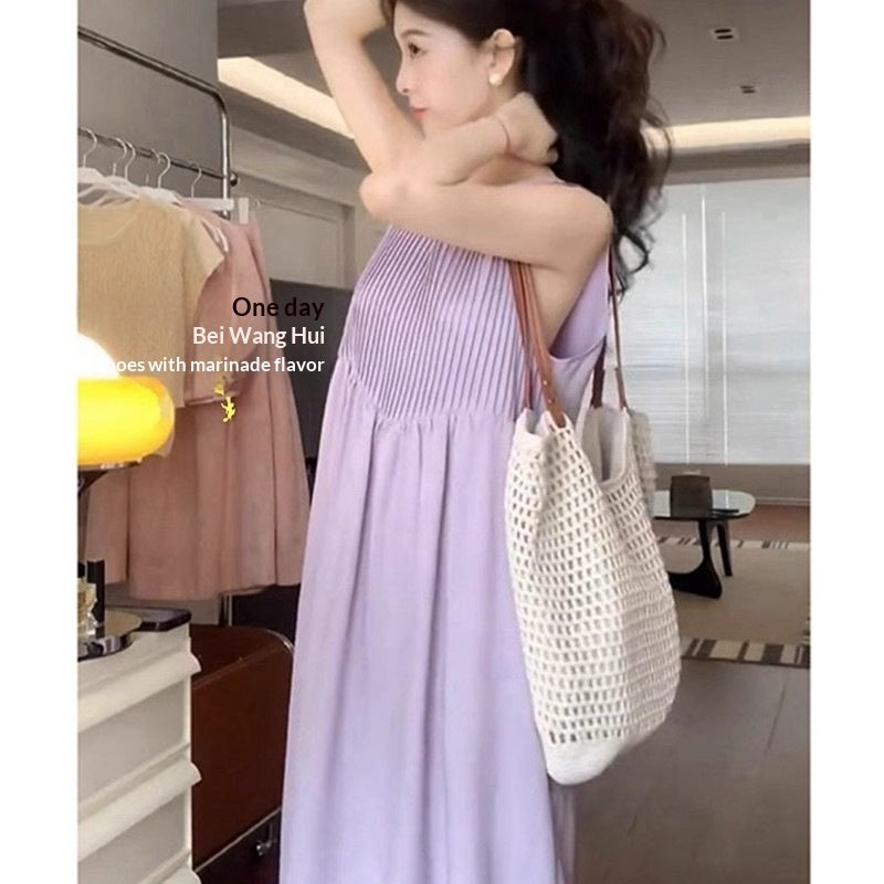 New Summer Beach Vacation Maxi Dress With A Luxurious Feel by Ricaloux