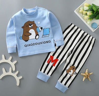 2 Baby Girl Pure Cotton 8 Underwear Set 3 Months Baby Boy 4 Autumn Clothes - RICALOUX