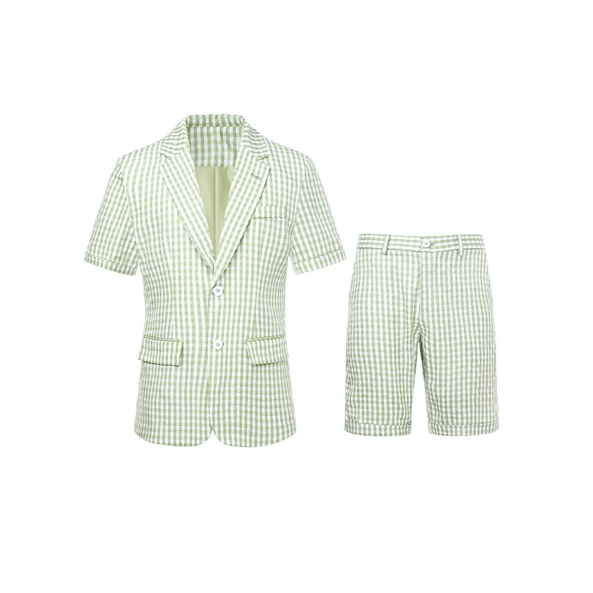 Mens Light Business-Casual Suit Set by Ricaloux