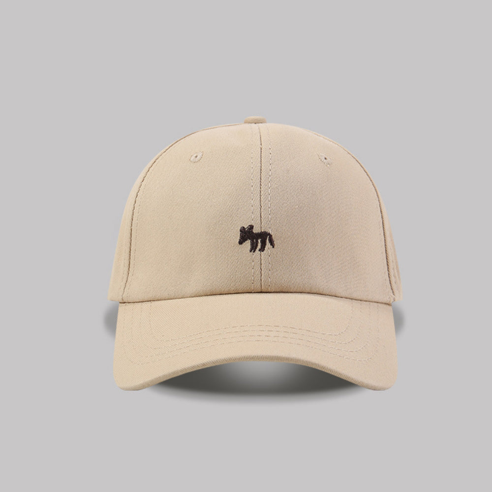 Women's Solid-color Embroidered Fox Simple Casual Style Soft Brim Adjustable Baseball Cap Suitable For Daily Commuting, Outdoor Outings And Shopping. – Premium 4 | RICALOUX